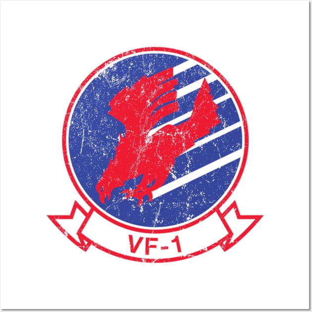 VF-1 Wall Art by MindsparkCreative